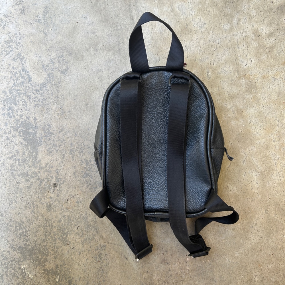 Adidas Mini Backpack With Silver Embroidered Logo… - image 3